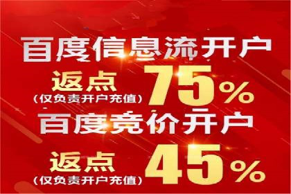 百度竞价个人开户案例分析